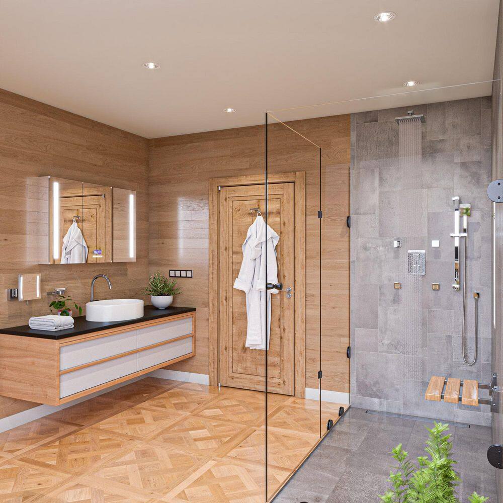 32" Brushed Stainless Steel Linear Shower Drain