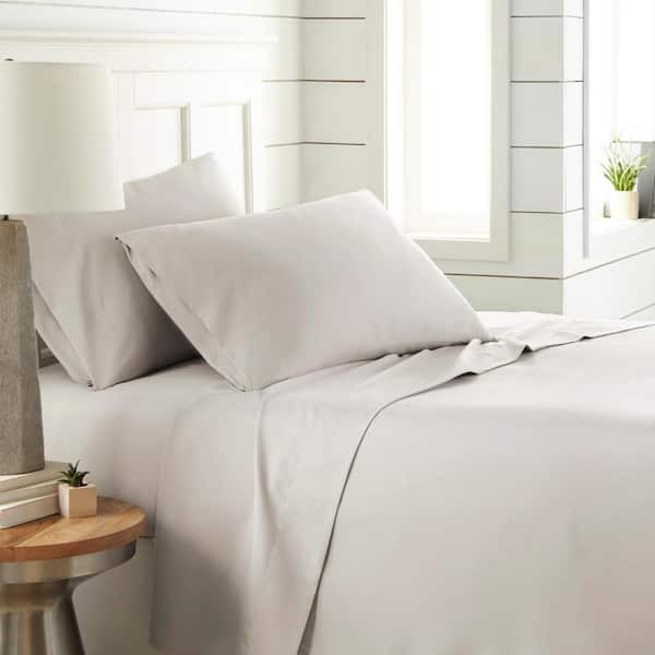 Southshore Fine Linens Southshore Essentials 4-Piece Bone Microfiber Full Sheet Set