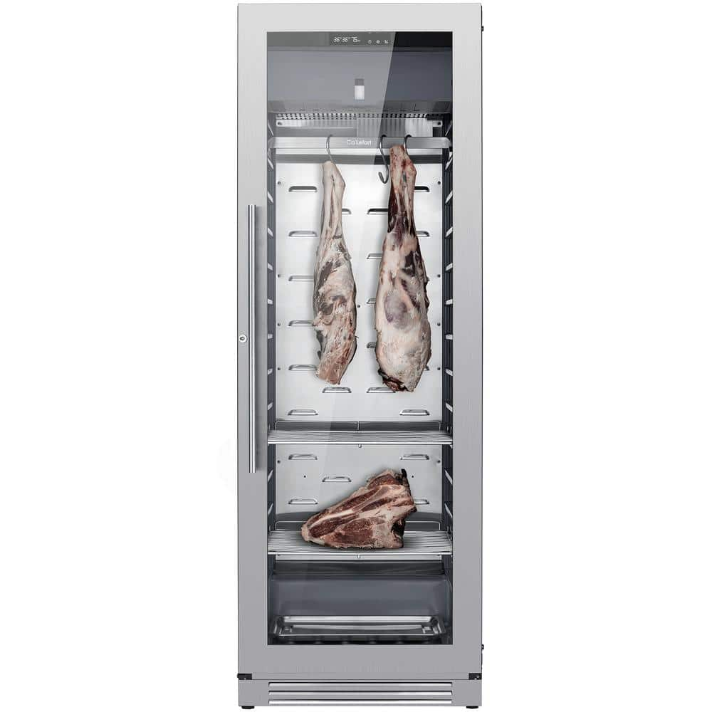 Ca'Lefort 24 in. 12.5 cu. ft. Commercial Dry Aging Refrigerator Meat Aging Machine in Stainless Steel Dual Fan System