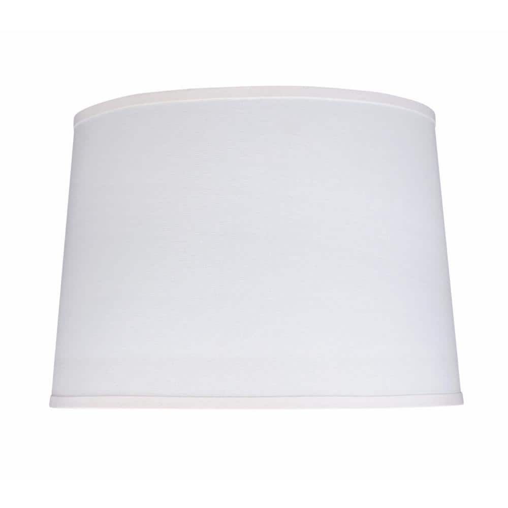 Aspen Creative Corporation 17 in. x 12 in. White Hardback Empire Lamp ...