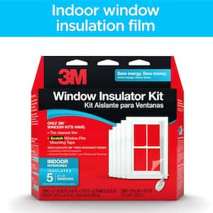 5 ft. 2 in. x 17 ft. 6 in. Indoor Window Insulator Kit