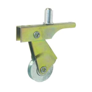 1 in. Steel Wheel Roller Assembly with Screw Guide
