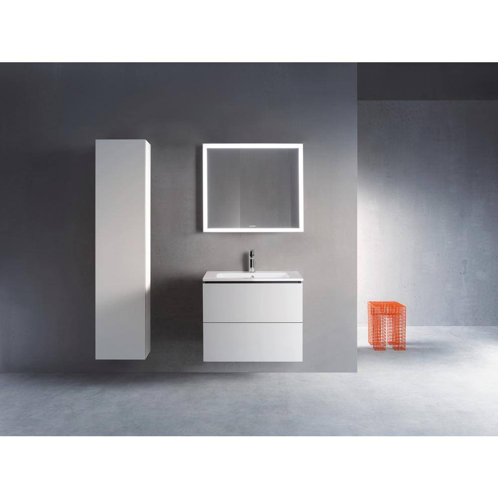 18.88'' White Wood Wall-Mounted Single Bathroom Vanity Base