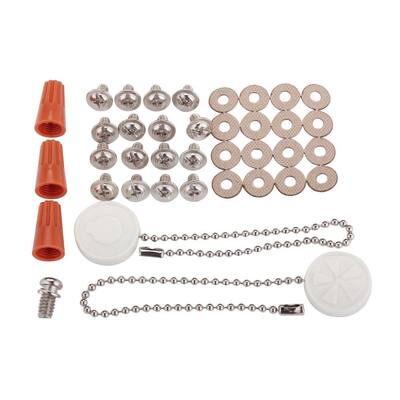 Clarkston 44 in. Brushed Nickel Parts Bag