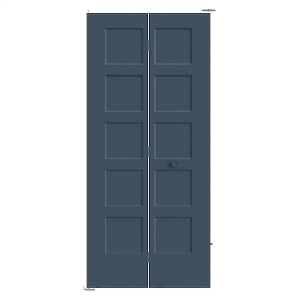 Masonite 36 in. x 80 in. 2-Panel Logan Hollow Core Night Tide