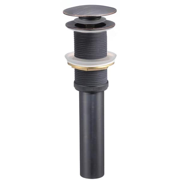 Ariel Bathroom Vanity Sink Umbrella Pop-Up Drain without Overflow in Oil Rubbed Bronze