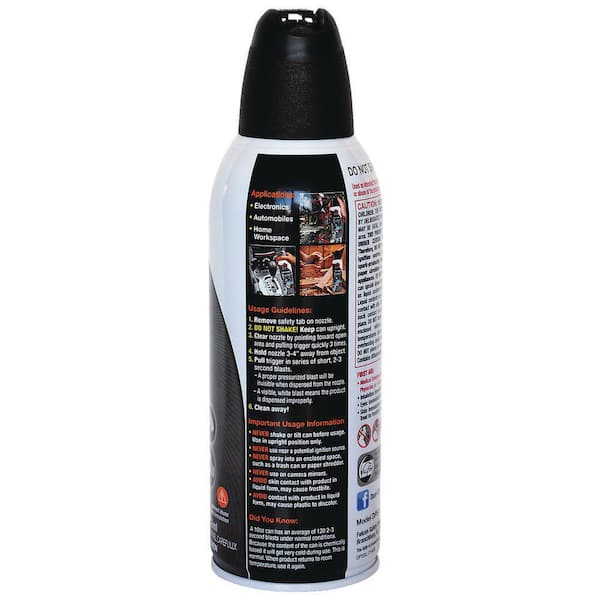 DUST OFF 10 oz. Disposable Compressed Gas Duster (3-pack) DPSXL3