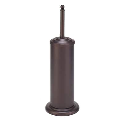 Toilet Brush Holder Rust with Round Tip