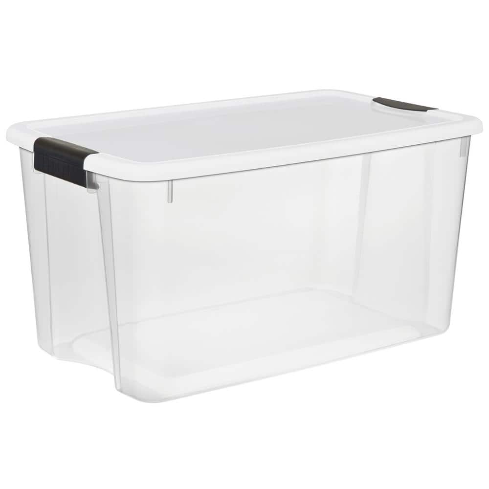 6 Pack: 6.2qt. Storage Bin with Lid by Simply Tidy™