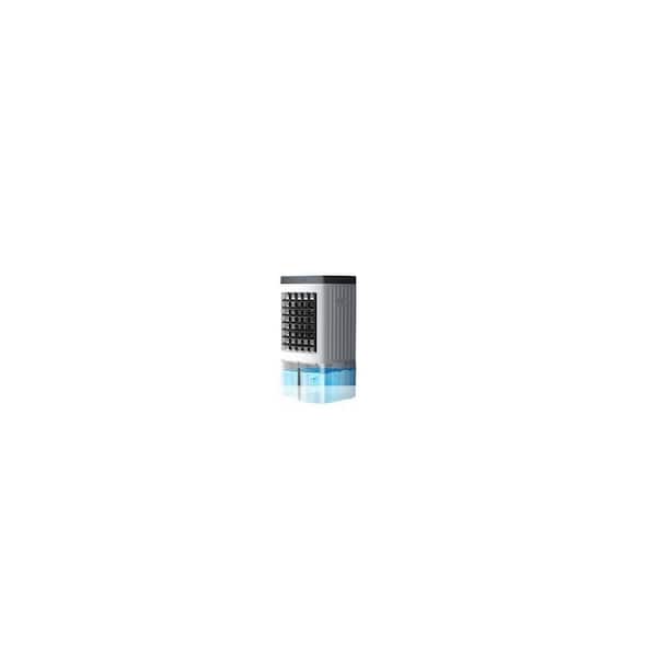 40-Hours Fast Cooling Portable Air Conditioner with 2.6 Gal Water Tank, 3-Speeds, Remote, Efficient Windowless Personal