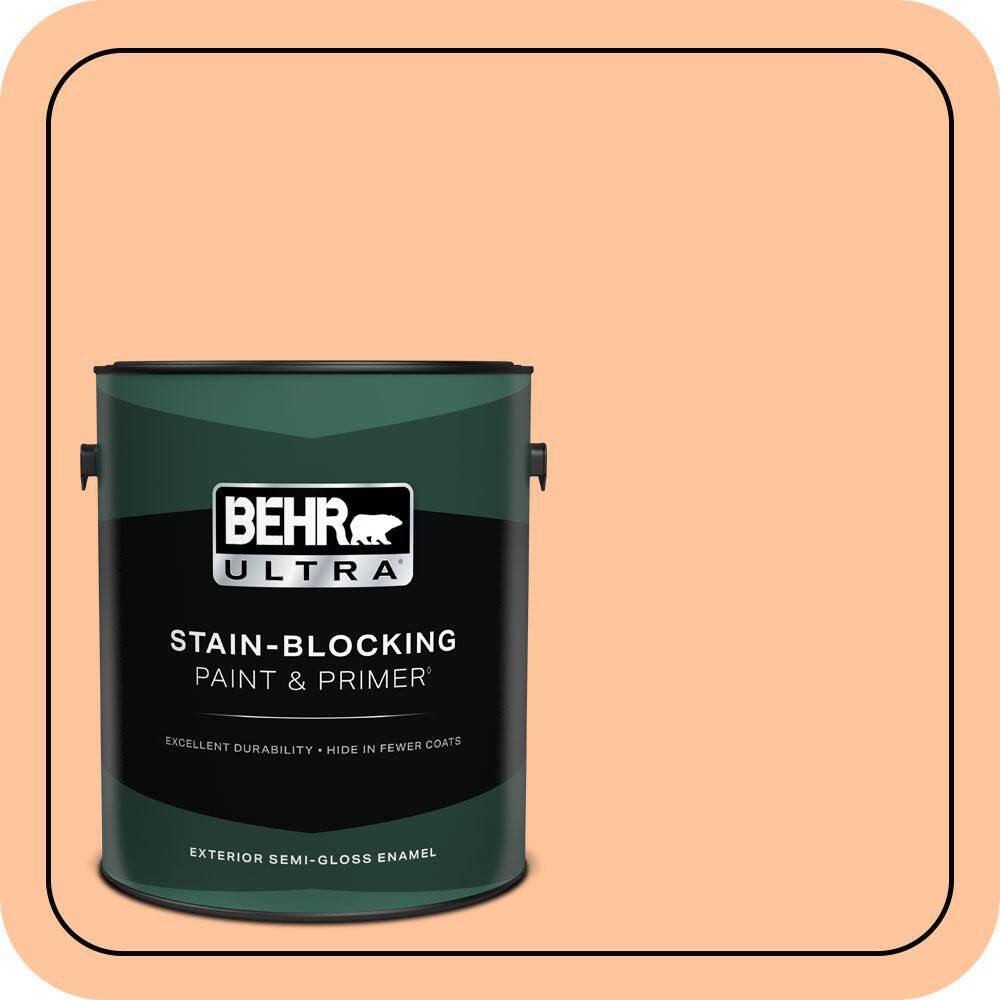 1 gal. #P210-3 Gumdrops Semi-Gloss Enamel Exterior Paint & Primer price history on PriceWatchPro