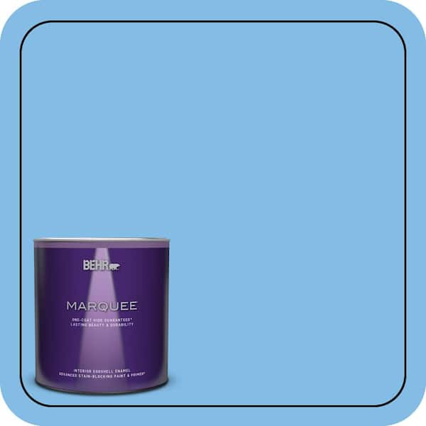 BEHR MARQUEE 1 qt. #MQ4-27 CEst La Vie One-Coat Hide Eggshell Enamel Interior Paint & Primer