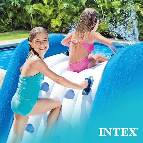 Water Slide Best Inflatable Pool With Filter Intex Kool Splash