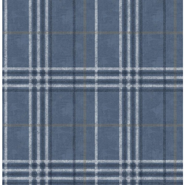 Classic Blue Tartain Plaid Style #1 Double Sided Paper Cardstock 12x12 –  Country Croppers