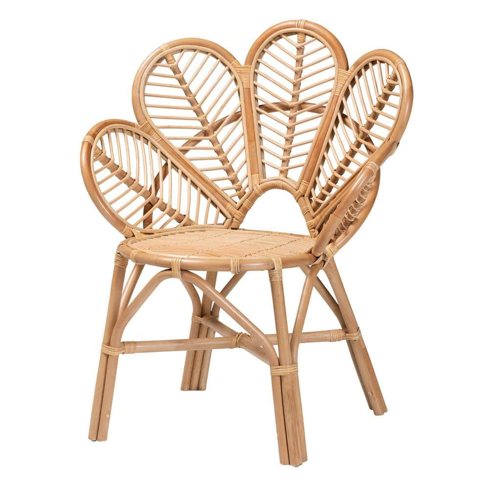 Eliava Natural Rattan Side Chair