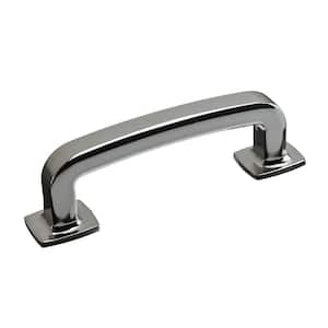 Terrebonne Collection 3 in. (76 mm) Polished Nickel Transitional Cabinet Bar Pull