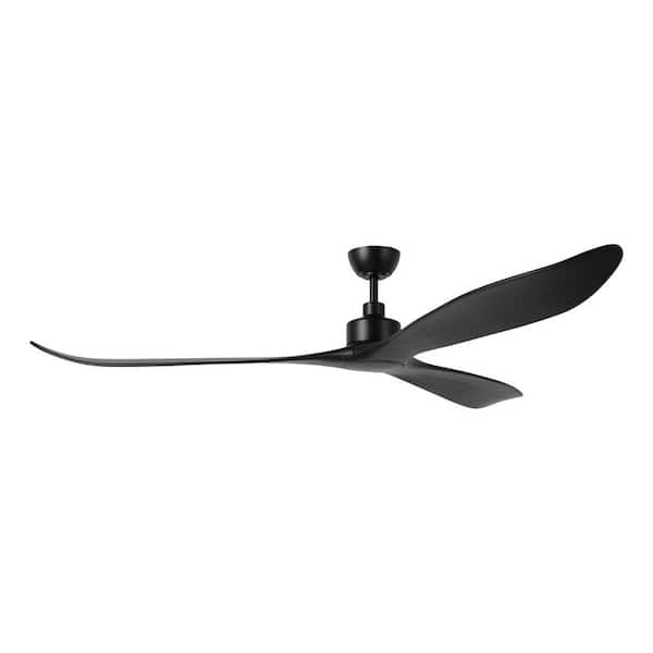 Westerly 84 in. Outdoor Black Ceiling Fan
