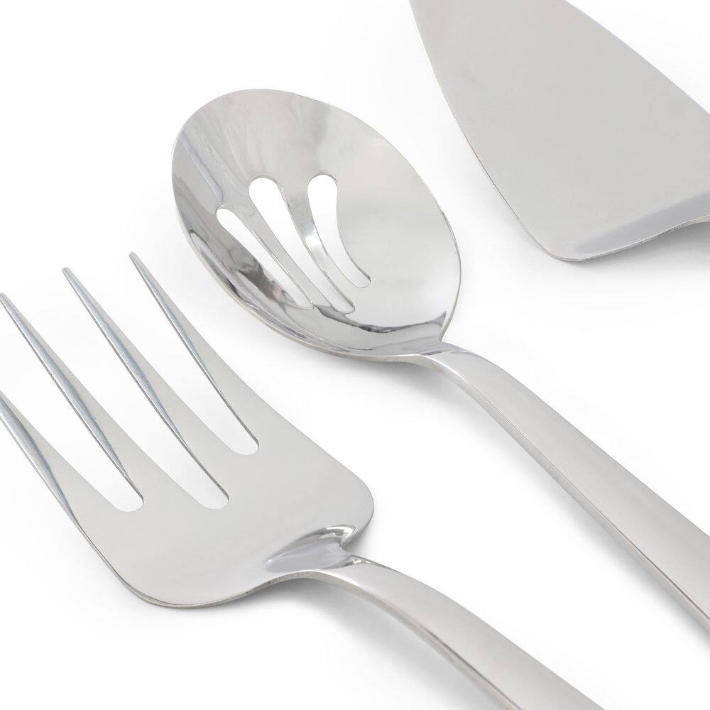 Oster Oster Eastleigh 6 Piece Stainless Steel Hostess Set with Mirror Polish Finish