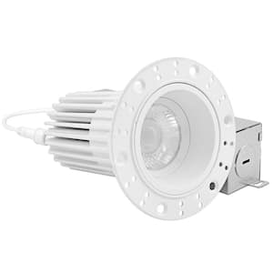 2 in. Canless Remodel Integrated LED Trimless Recessed Light 5 Color Temperatures 14-Watt 1000LM Dimmable Wet & IC Rated