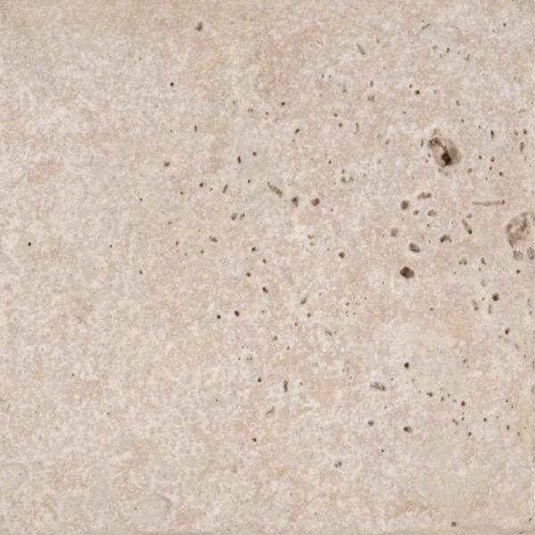MSI Chiaro 6 in. x 6 in. Tumbled Travertine Floor and Wall Tile (1 sq. ft. / case)