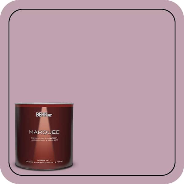 BEHR MARQUEE 1 qt. #S120-4 Decanting One-Coat Hide Matte Interior Paint & Primer