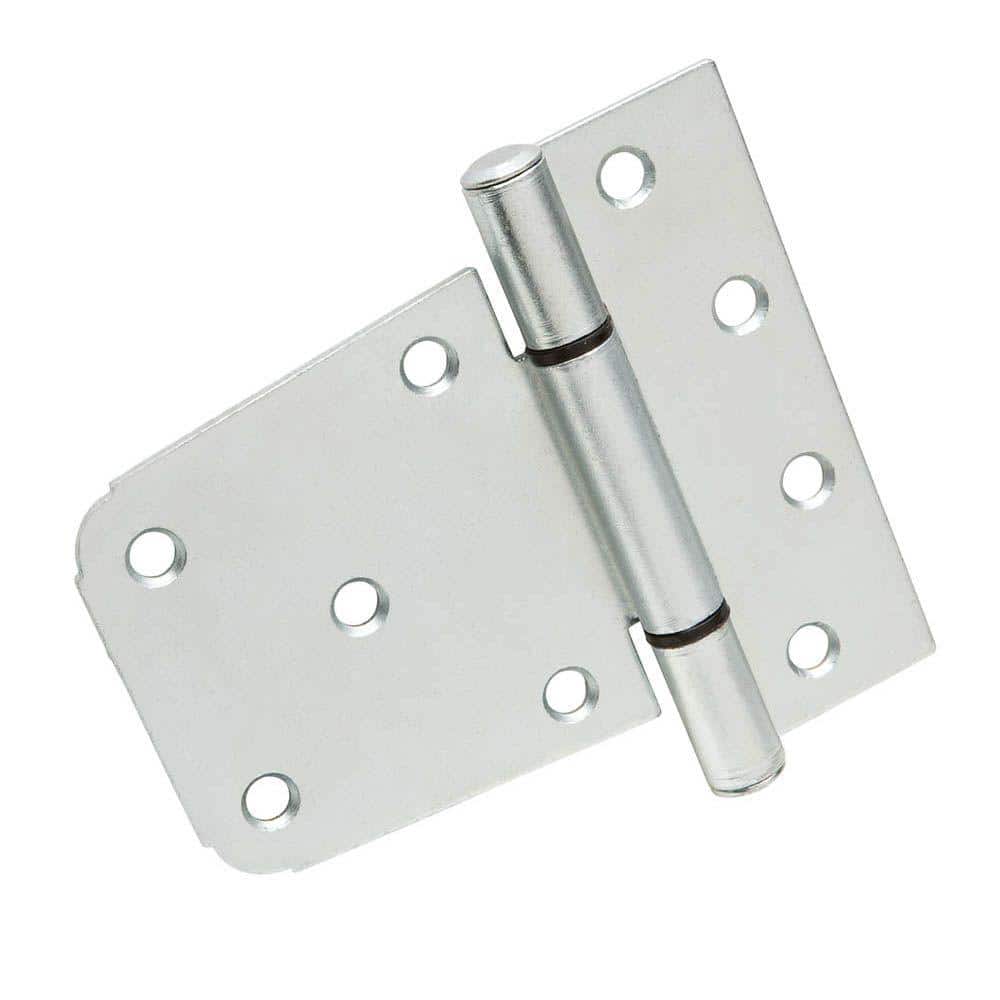 Door hinge 10Pcs//Lot 2 3 4 5 6 8 10 12 Black White Zinc Tee T Strap Hinge For Wooden Fence Shad Gate Barn Color : Black, Size : 5 Inches
