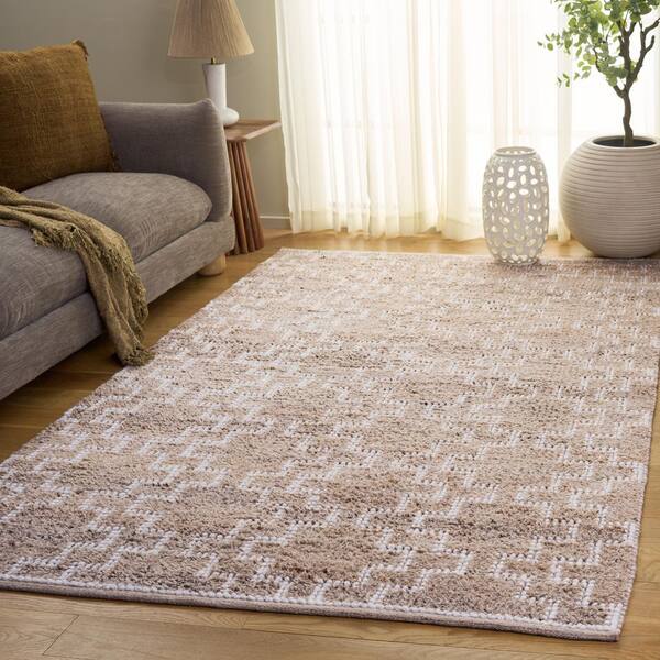 Vermont 6 ft. x 9 ft. Beige Tribal Area Rug