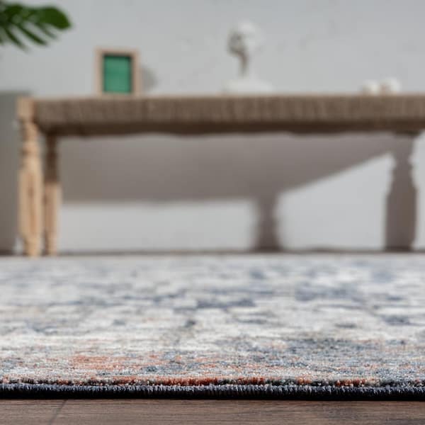 Sonoma Grey Tones 5 ft. 6 in. x 8 ft. 6 in. Area Rug