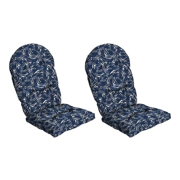 ARDEN 20 x 30 Earth Fiber Outdoor Adirondack Cushion, Navy Blue King Palm