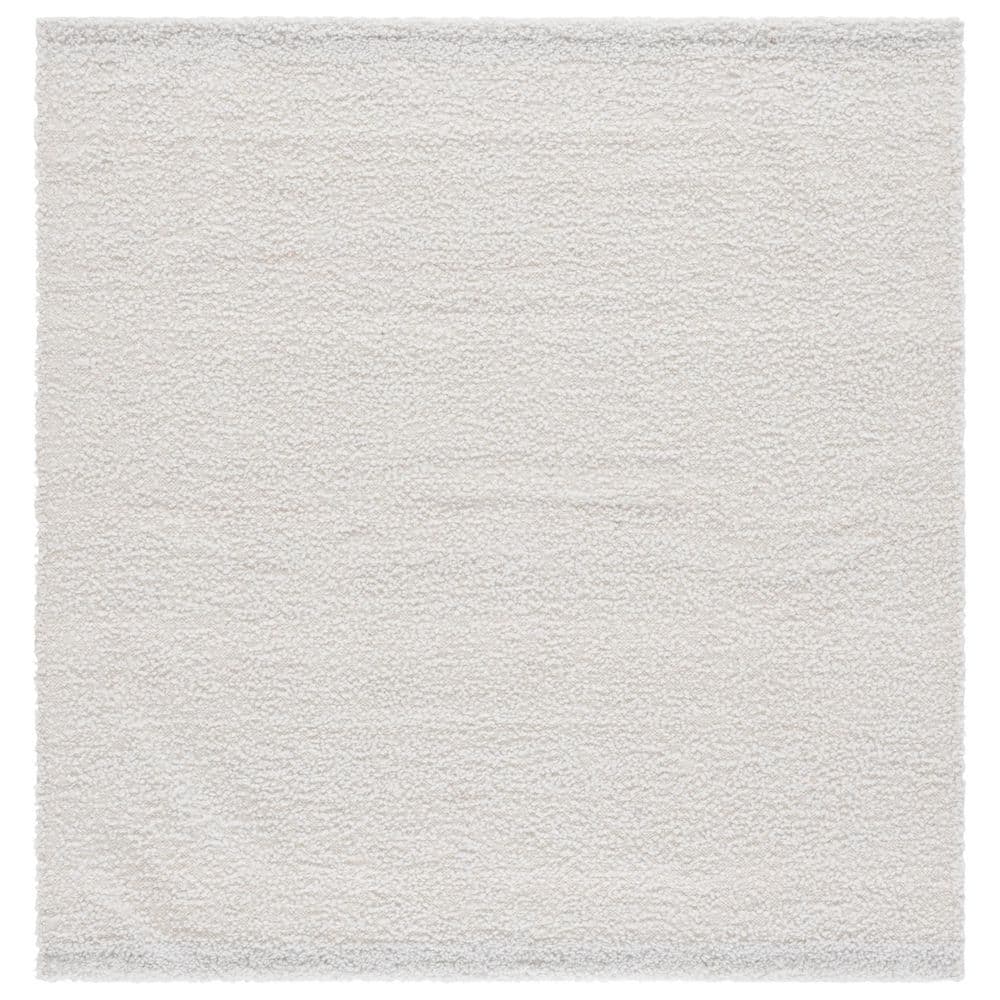 SAFAVIEH Renewal 6 ft. x 6 ft. Ivory Modern Solid Square Area Rug ...