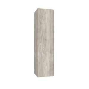 Perla 13.7 in. W x 12.5 in. D x 55 in. H Bathroom Storage Wall Cabinet in Grey Pine