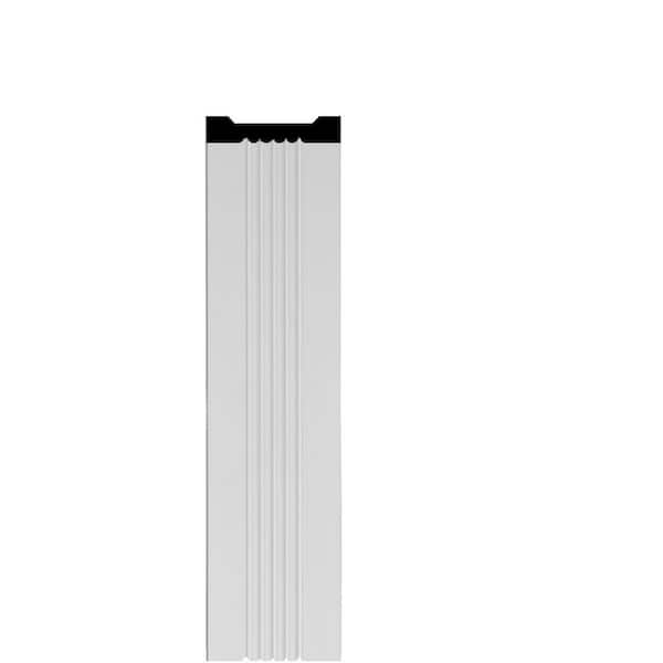 3/4 in. x 4-1/2 in. x 96 in. Fluted Polyurethane Door Sorround Case Moulding Pro Pack 16 LF (2-Pack)