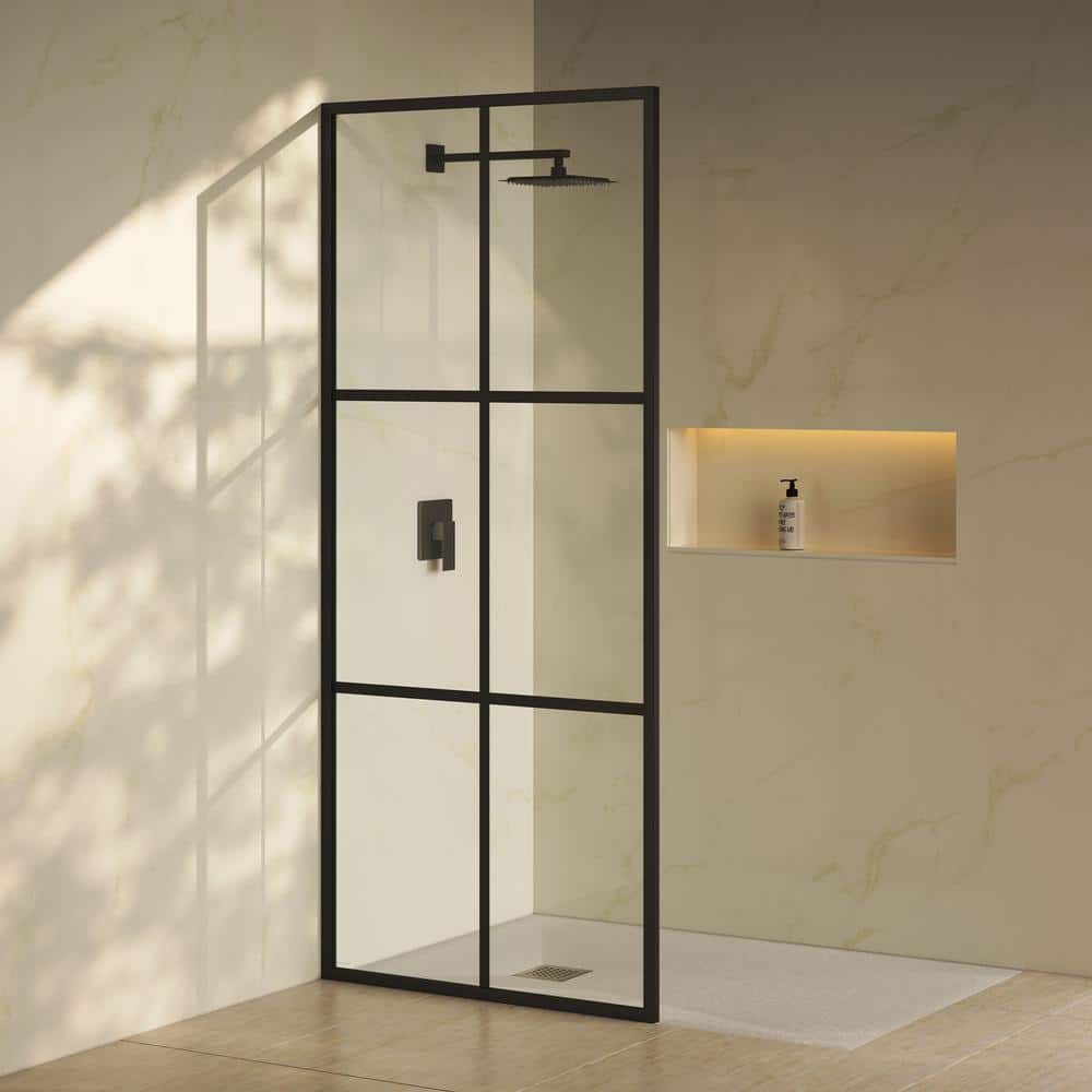 Swiss Madison Virage 34 x 76 Framed Fixed 3/8 in. (10mm) Clear