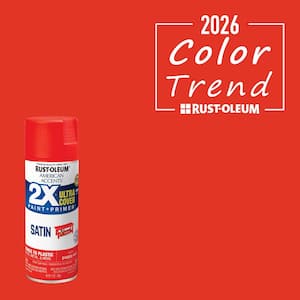 12 oz. Satin Poppy Red General Purpose Spray Paint (6-Pack)