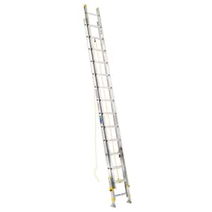 28 ft. Aluminum D-Rung Equalizer Extension Ladder with 250 lb. Load Capacity Type I Duty Rating