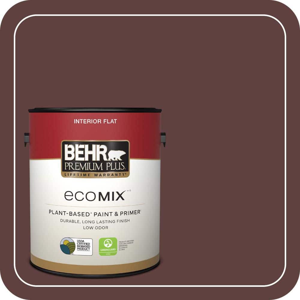 1 gal. #BXC-21 Chicory Root Flat EcoMix Plant-Based Interior Paint & Primer product image for price tracking
