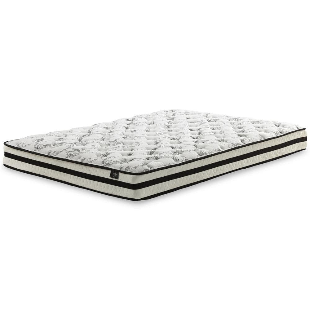 Modern White Gel Memory Foam Innerspring Full Mattress