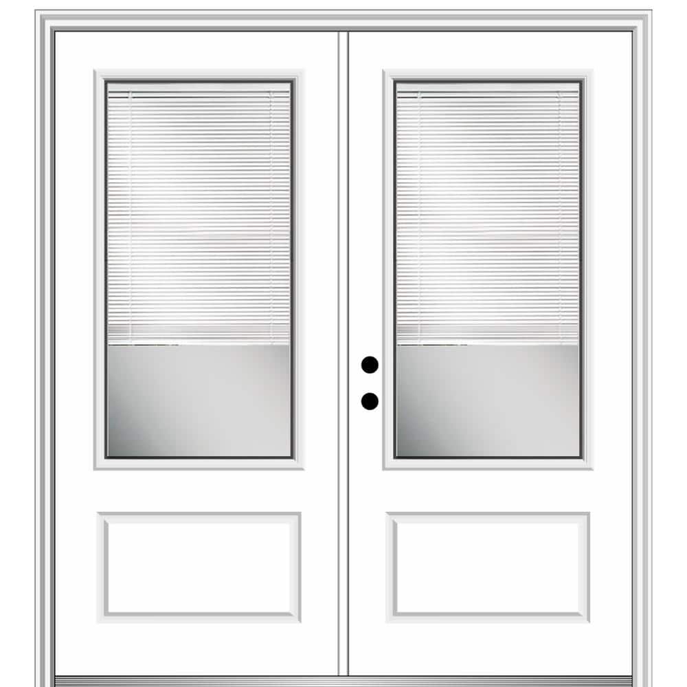MMI Door 72 in. x 80 in. Both Active Primed Composite Glass 15