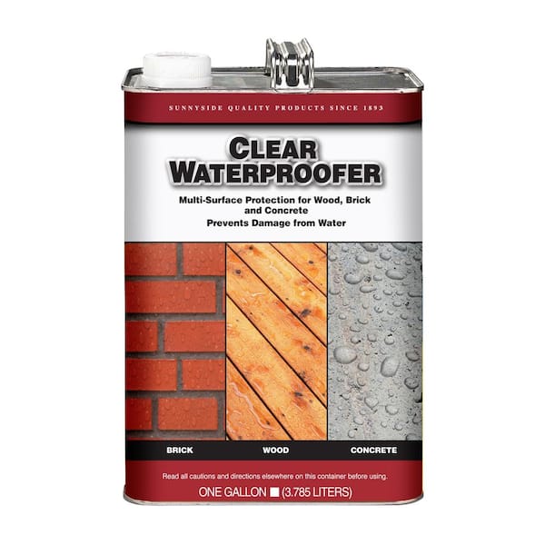 How to Waterproof Wood and Masonry - The Home Depot