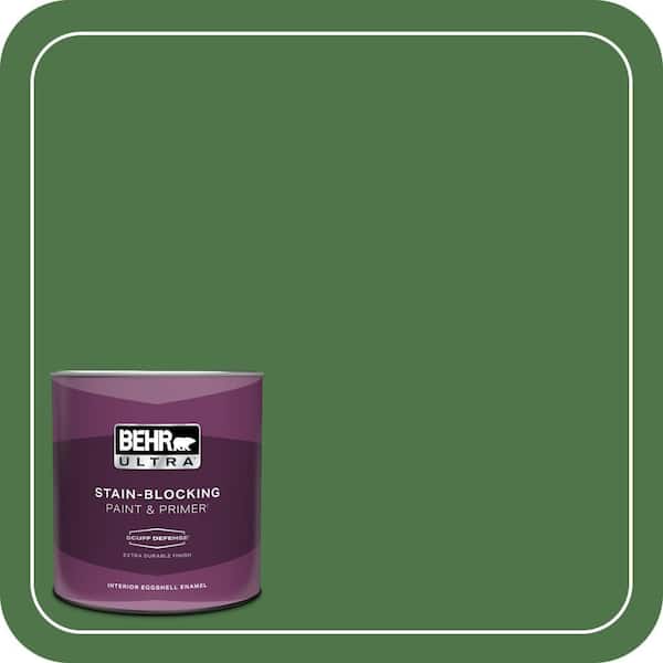 BEHR ULTRA 1 qt. #MQ4-49 Emerald Forest Extra Durable Eggshell Enamel Interior Paint & Primer