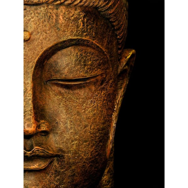 23.5 in. x 31.5 in. "Serene Buddha " Wall Art