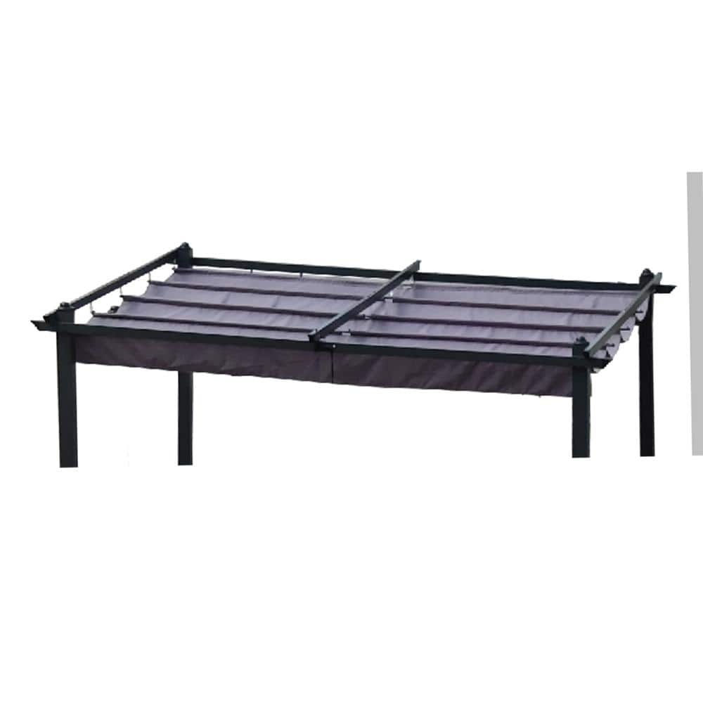 Replacement Canopy Top Cover Fabric for 13 x 10 Ft Outdoor Patio Retractable Pergola Sun-shelter Canopy price history on PriceWatchPro