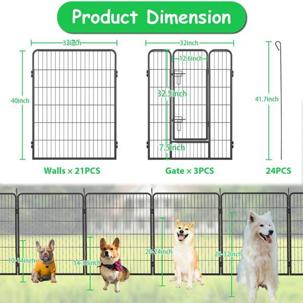 18 inch hotsell dog exercise pen