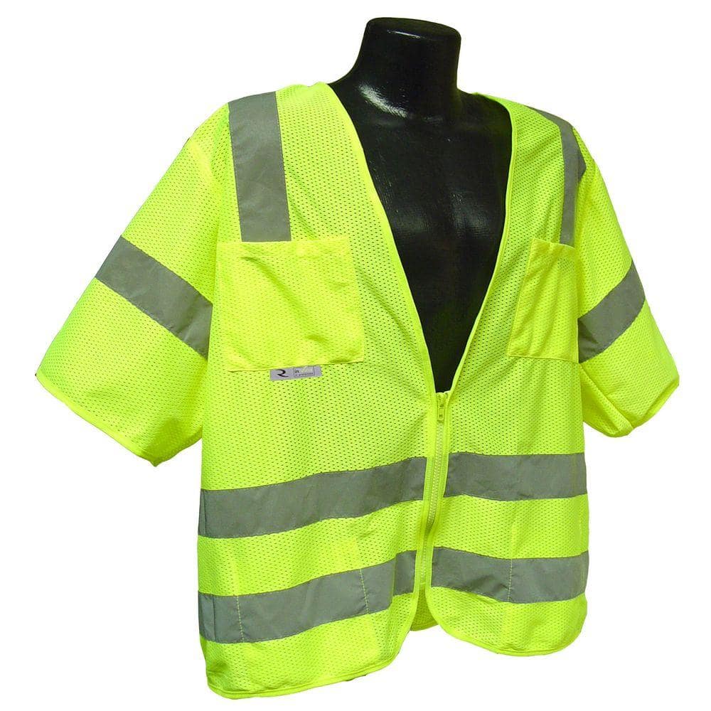 Std Class 3 Large Green Mesh Safety Vest price history on PriceWatchPro