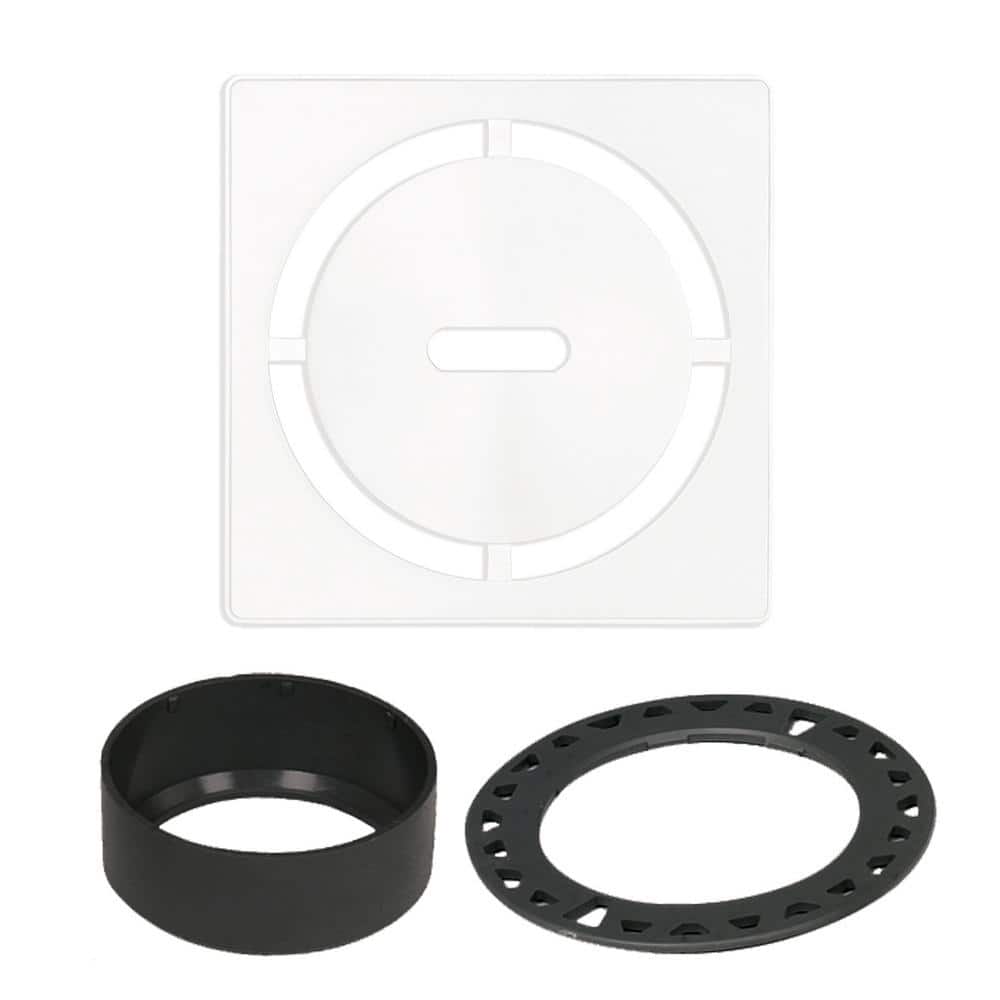 Kerdi-Drain 4 in. Matte White Pure Drain Grate price history on PriceWatchPro
