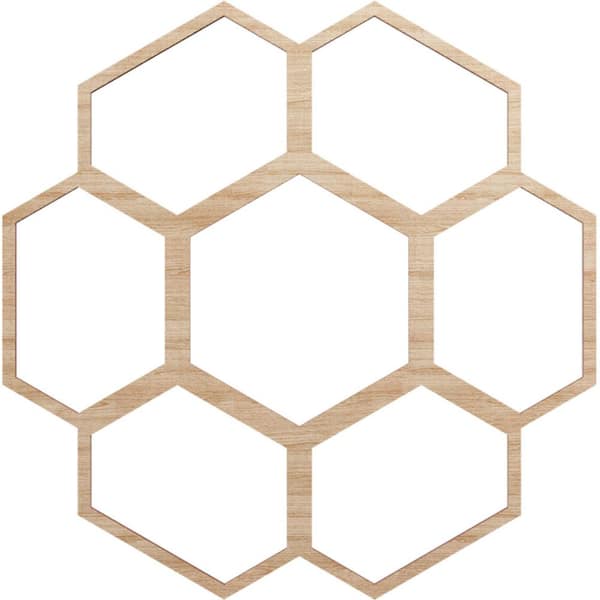 Ekena Millwork 0.25 in. x 8.5 in. x 20 in. Wood Medallion Moulding