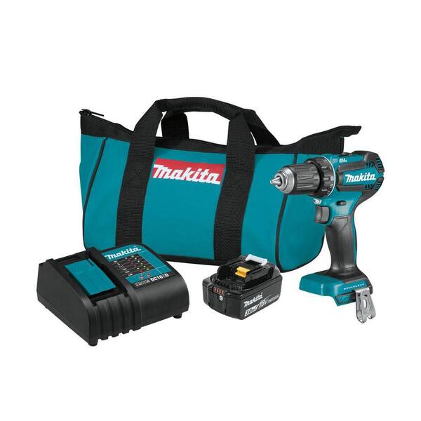 Makita - 18V LXT Lithium-Ion Brushless Cordless 1/2 in. Driver-Drill Kit, 3.0Ah