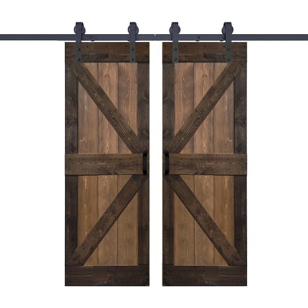 Reviews for ISLIFE K Series 56 in. x 84 in. Walnut/Coffee Finished