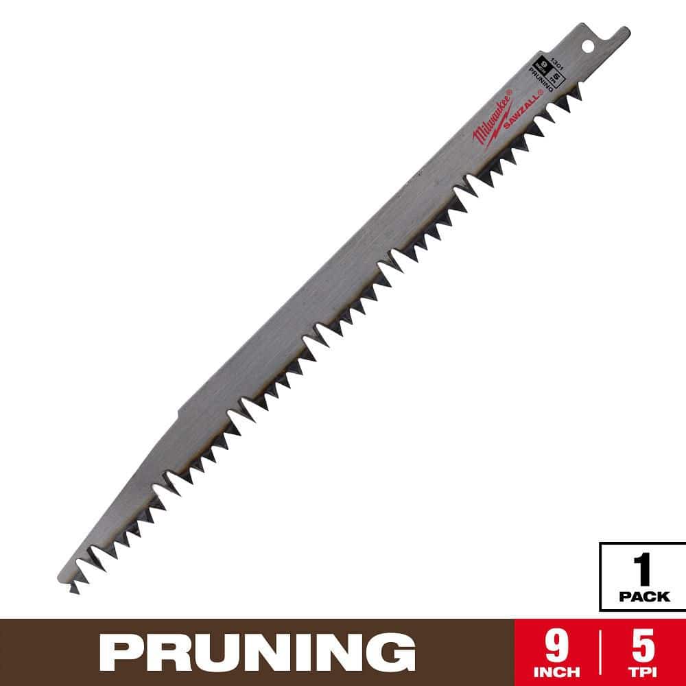 9 in. 5 TPI Pruning SAWZALL Reciprocating Saw Blade (1-Pack) price history on PriceWatchPro