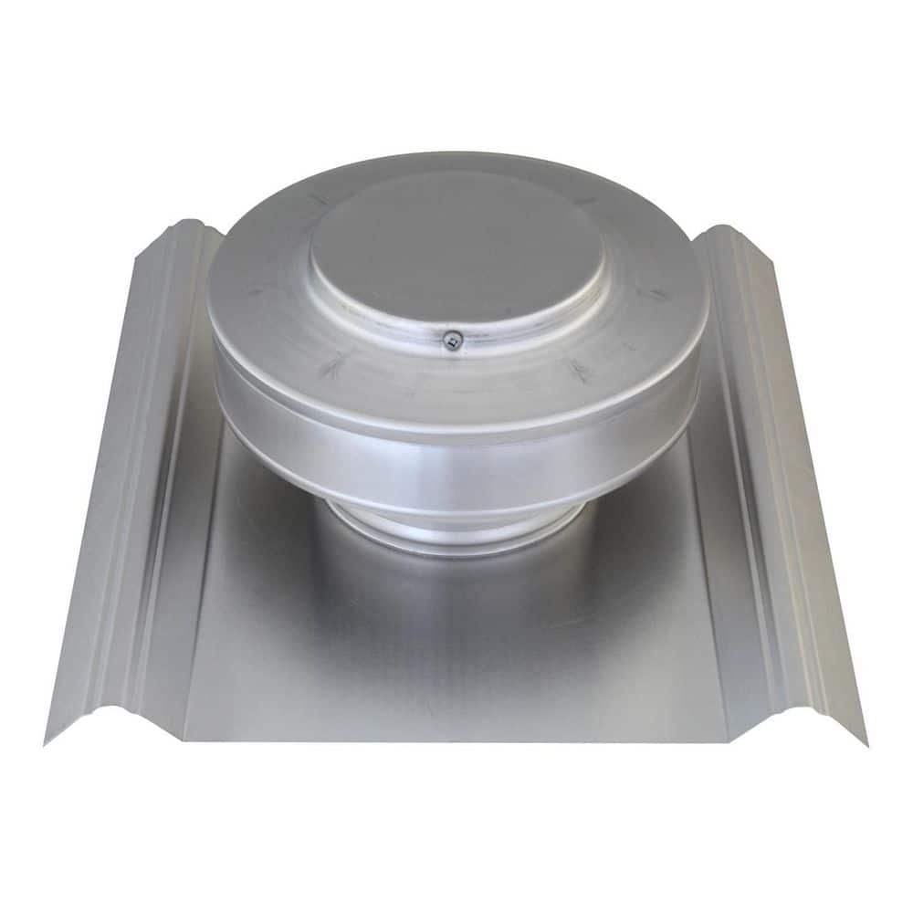 Sm Rib Roof Active Ventilation SM-rib Aluminum Static Roof Vent 4 in. Dia. NFA 12 ...